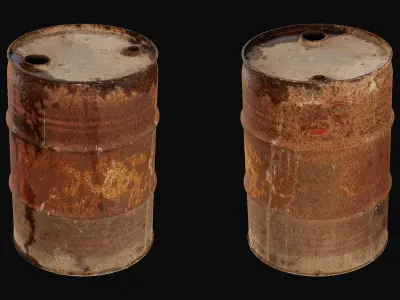 Scanned Props Pack Volume 01 - HeraScans Low-poly 3D model