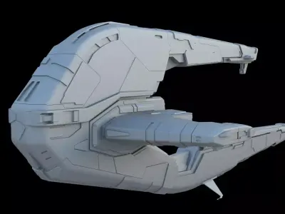 SpaceShip star wars 3D model purchase