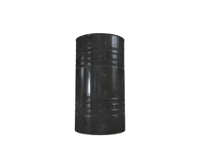 Barrel marble cylinder Free 3D model