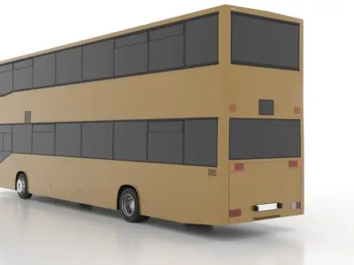 MAN 592 SD202 Low Low-poly 3D model