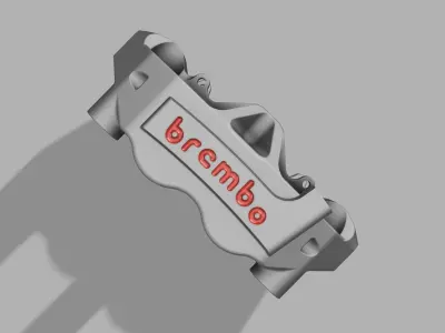 Brembo caliper M4 3D model