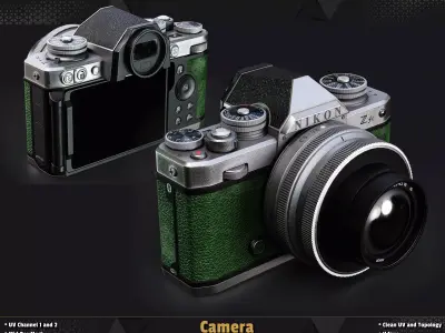 Camera 3D model get