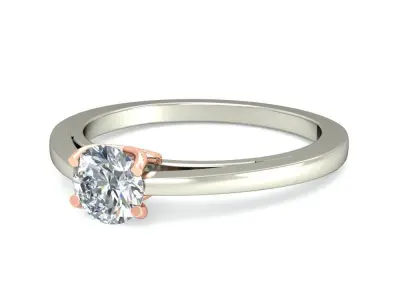 Wedding Ring  3D print model 117
