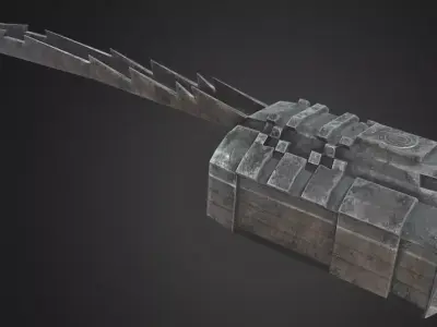 Free Low-Poly Weapon Asset Pack for Game Developers and Creators Free low-poly 3D model
