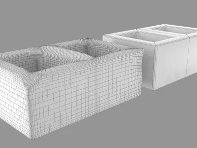 Block stone  Free low-poly 3D model