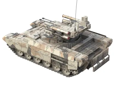 BMPT Terminator Low-poly 3D model