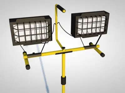 Halogen Lamp 3D model