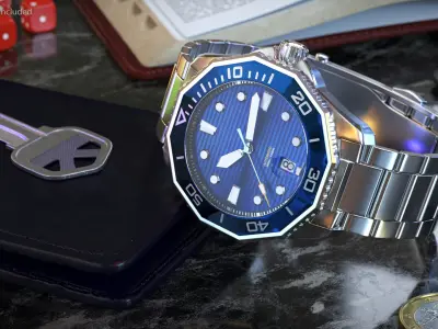  Professional Diving Watch Blue 