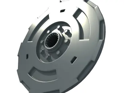 3D Flywheel 55 3D model