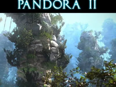 Pandora Planet 2  purchase 3D model
