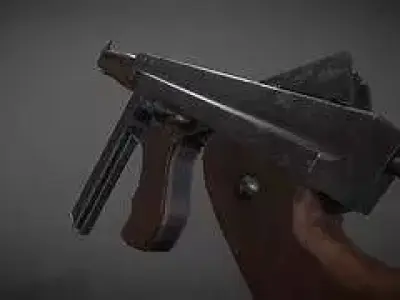 M1A1 Thompson 3D model