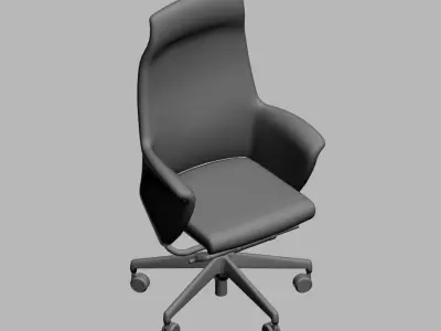 office chair 04 3D model