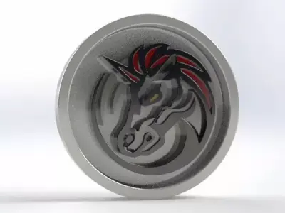 1INCH 3D Part STL and IGES 3D print model 3D print model