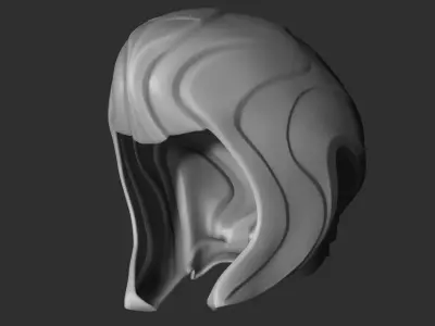 Fantasy Medieval Helmets  3D model