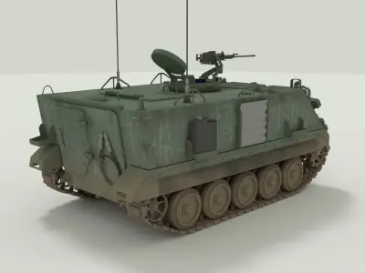 M113 Armored Personnel Carrier 3D model purchase