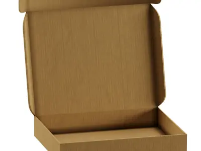 cardboard box 3D model purchase