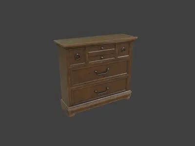 Vintage Furnitures 3D model