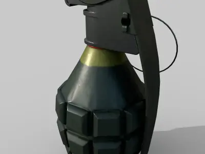 Grenade MK 2 Low-poly 3D model