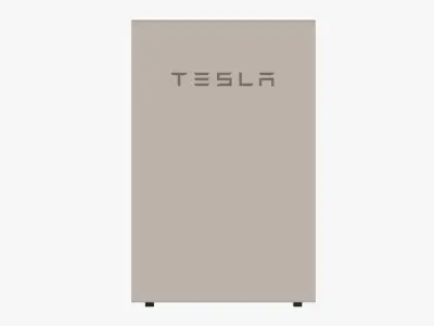 Tesla powerwall 3D model purchase