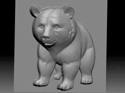 Bear Relief 3D model