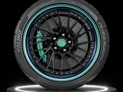 Valino Pergea 08RS 285 35 R18 97W XL 3D model