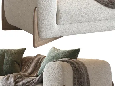 Softbay Armchair 3D model