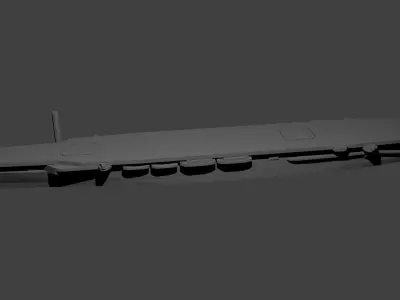 Japanese Aircraft Carrier Hosho 3D print model