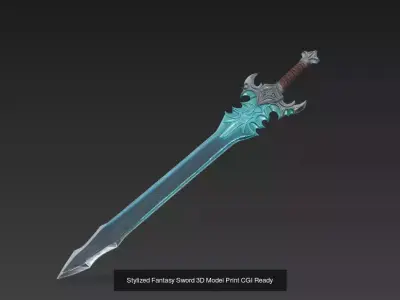 Cursed Armory - Gothic Dark Fantasy Weapon Collection 3D Model Pack