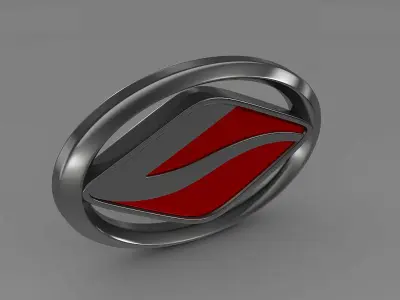 Land Wind Logo 3D model