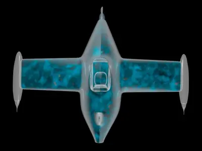 toy airplane 3D model buy