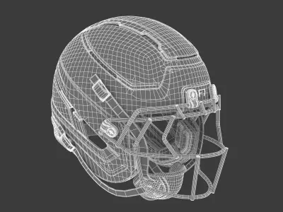 Schutt F7 Air Helmet 3D model