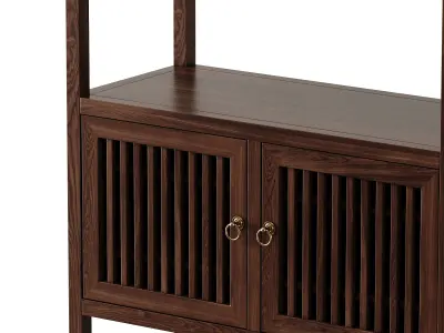 Chinese Antique Cabinet 180 3D model