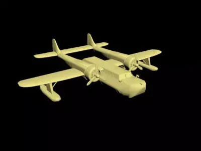 Conwing L-16 The Seaduck 3D print model