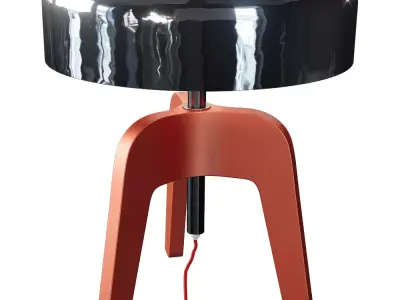 PILEO Table Lamp 3D Model  Low-poly 3D model