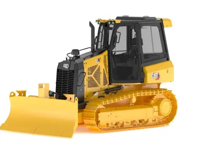 CAT D1 Small Dozers 3D model