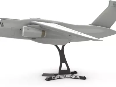 C-390 Millennium  3D print model