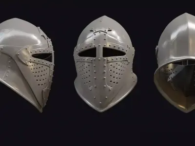 Iron Helmet 4 HP 3D print model