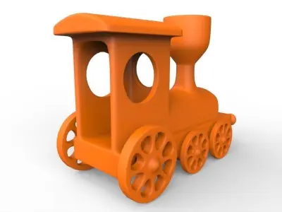 Train Toy 3D print model