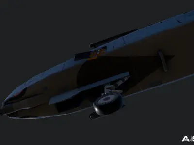 A10C Thunderbolt II - Game Ready Aircraft Model Low-poly 3D model
