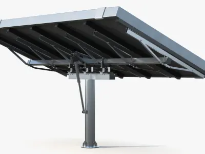  Single Post Solar Tracking System 