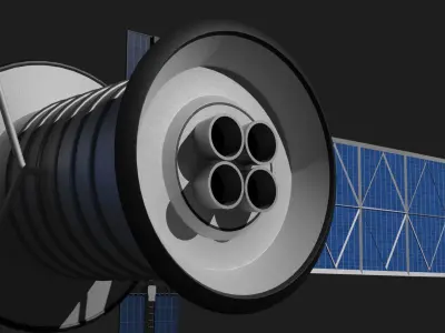 Satellite Spacecraft 3D model