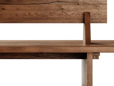 Phantom Hands Kandalama Perch Bench 3D model