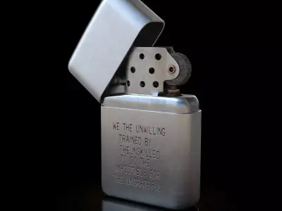 Zippo Lighter 3D model purchase