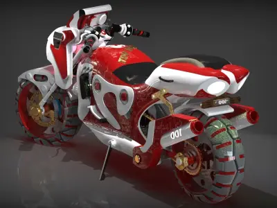 MOTORBIKE  concept 3D model