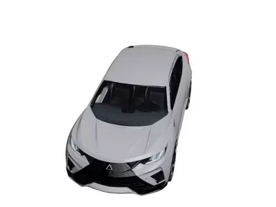 Generic Futuristic Modern SUV Next-Generation Vehicle 07 3D model