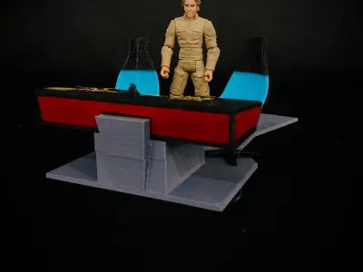 Star Trek Tos Bridge Main Center Console 3D print model