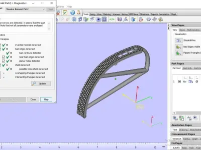 Messi K Bracelet  3D model
