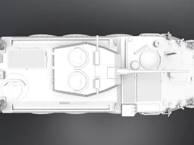 Mowag Piranha IIIC Scale model  3D print model