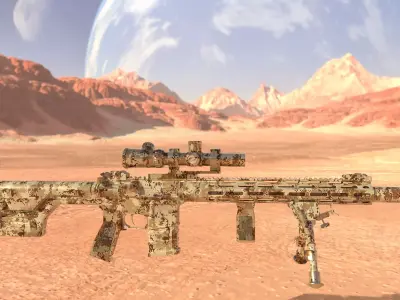 A and K Specialized DMR3 Low-poly 3D model