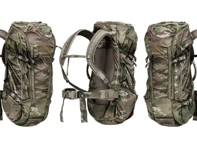 ARCTERYX ASSAULT PACK 30 Low-poly 3D model